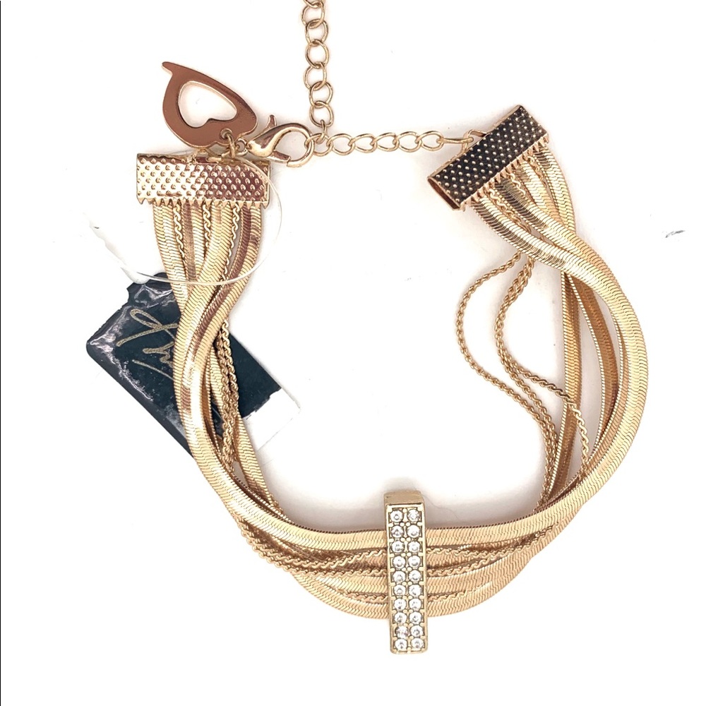 Thalia Sodi Gold-Tone Stand Bracelet NEW - Picture 2 of 3
